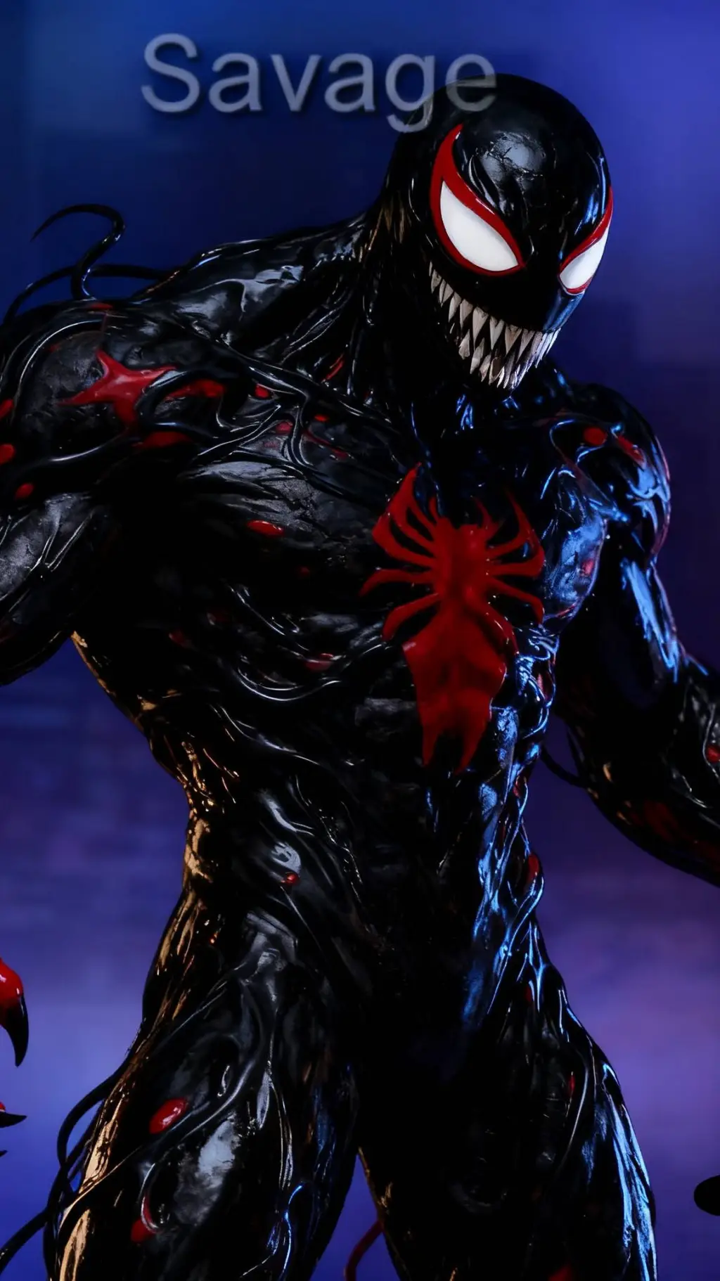 ai character: Savage  background