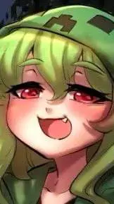 ai character: Creeper-Chan background
