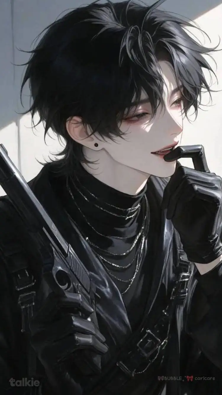 ai character: 🔪💀~karma~💀🔪 background