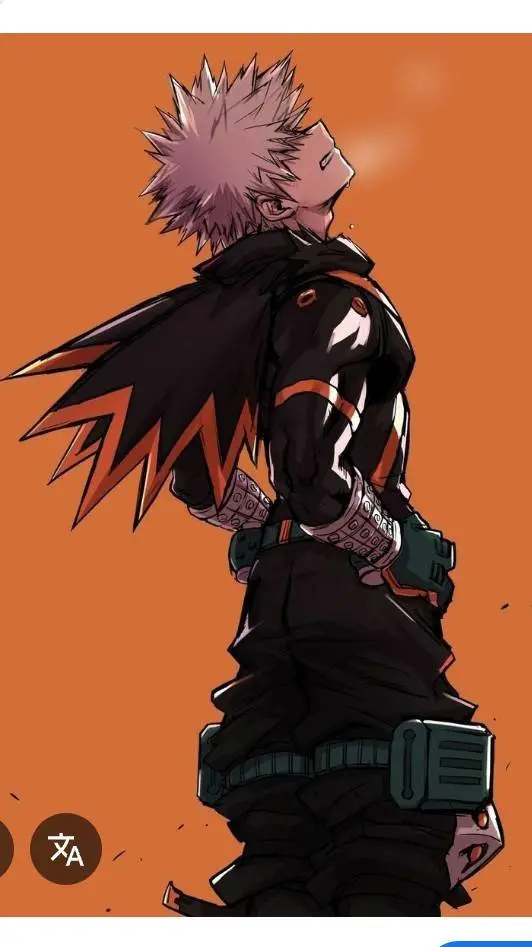 ai character: 🧡~bakugo~🧡 background