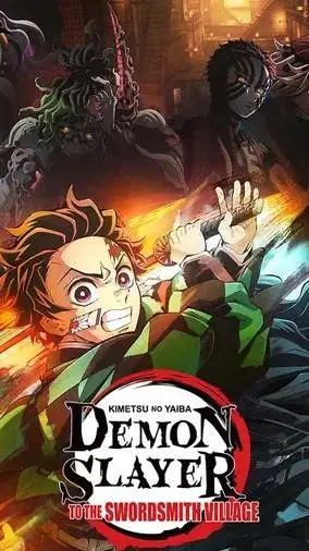 ai character: demon slayer  background