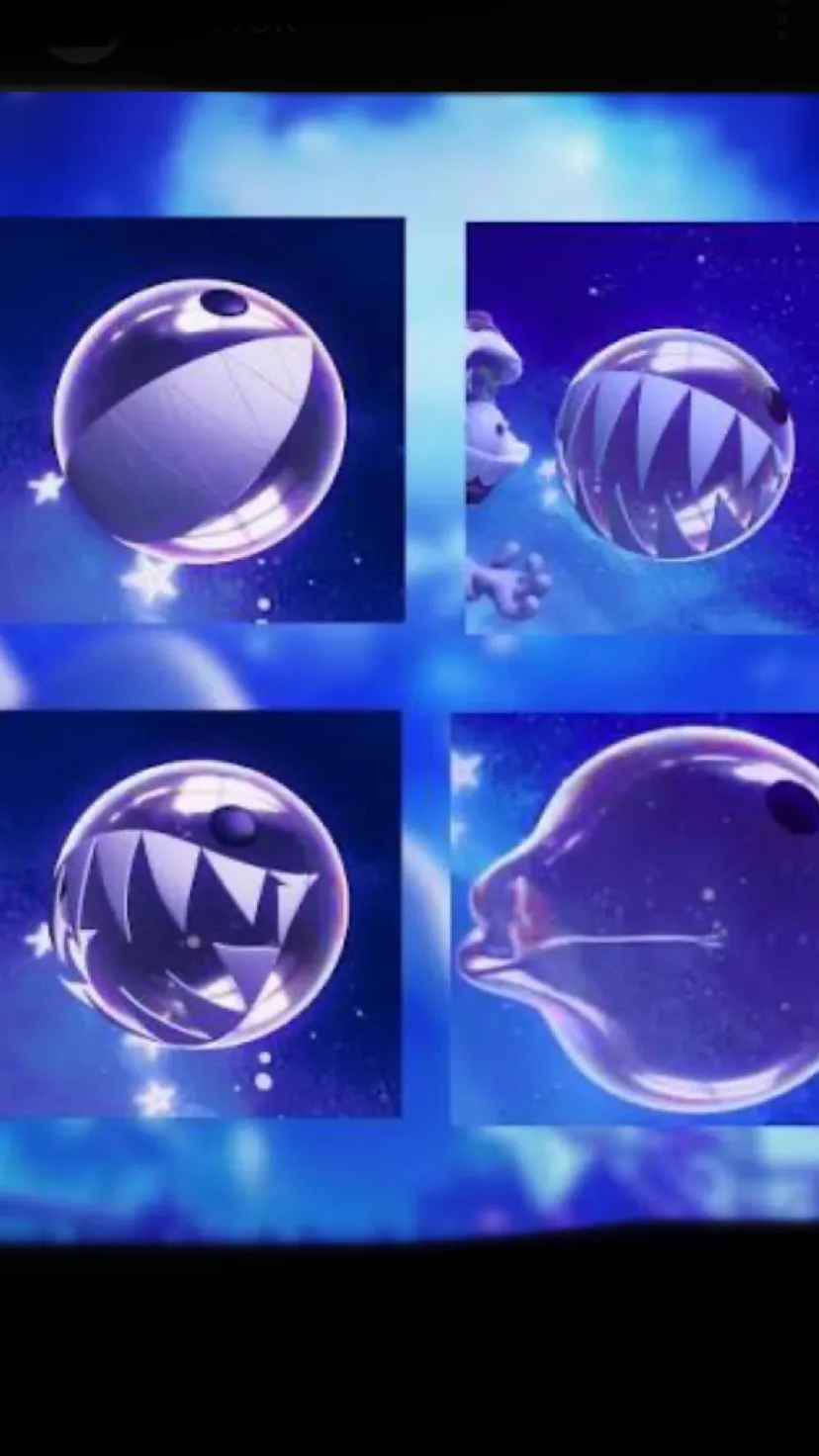 ai character: ★Bubble★ background