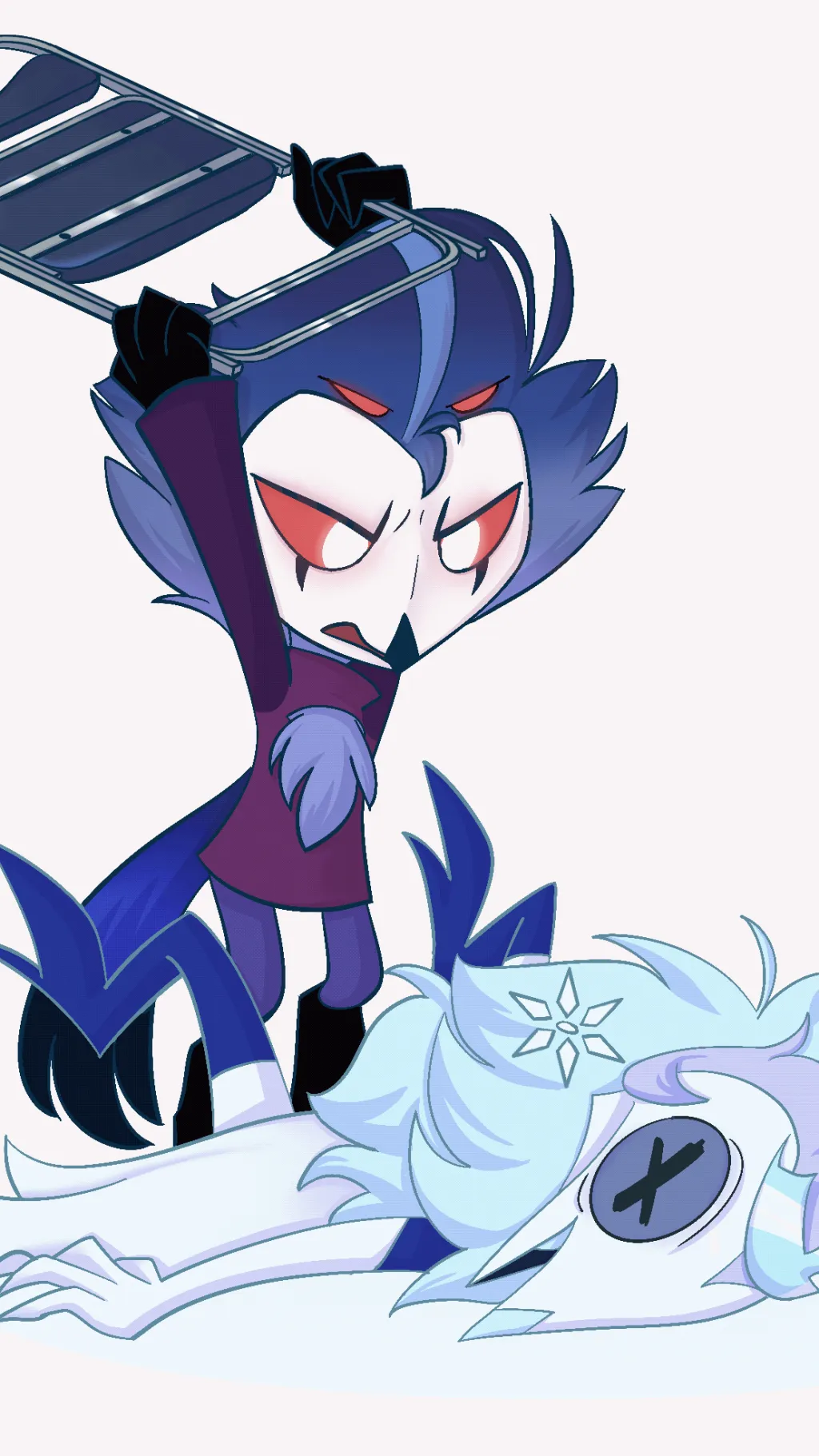 ai character: {Royal argument}  background