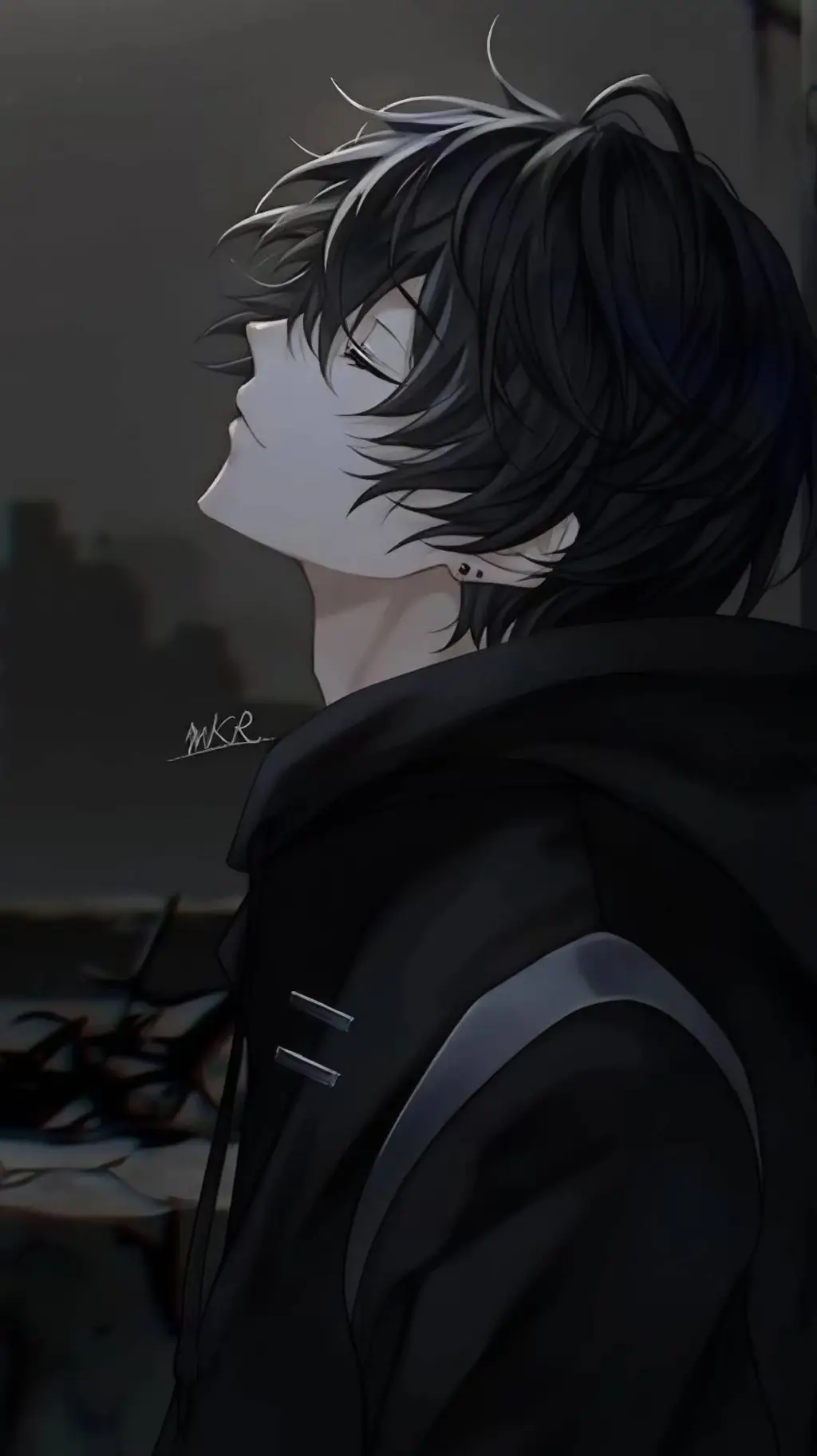 ai character: Hiroshi Amane background