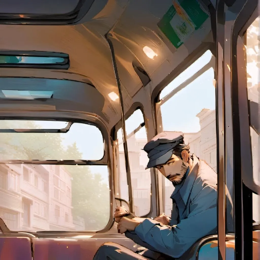 chat with ai character: sus buss driver