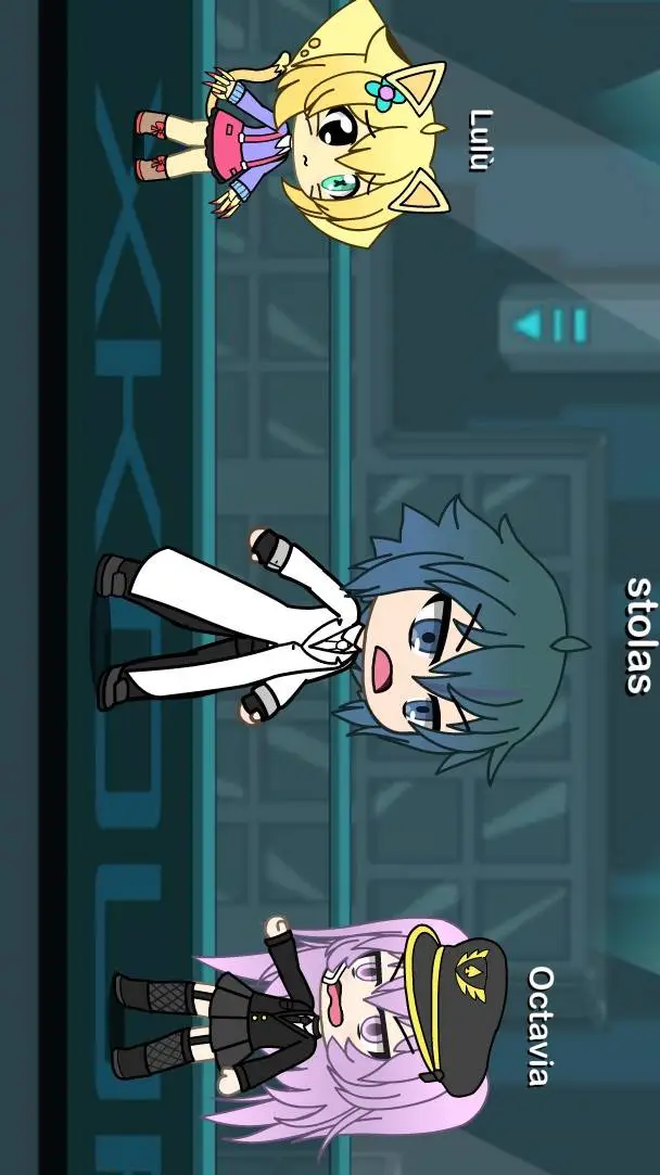 ai character: stolas&Octavia  background