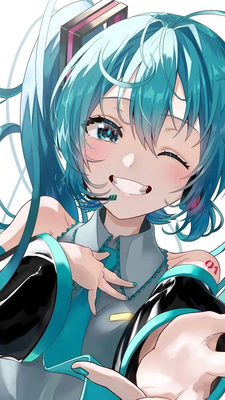 ai character: Hatsune Miku background