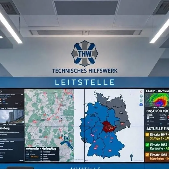 chat with ai character: THW- Leitstelle 