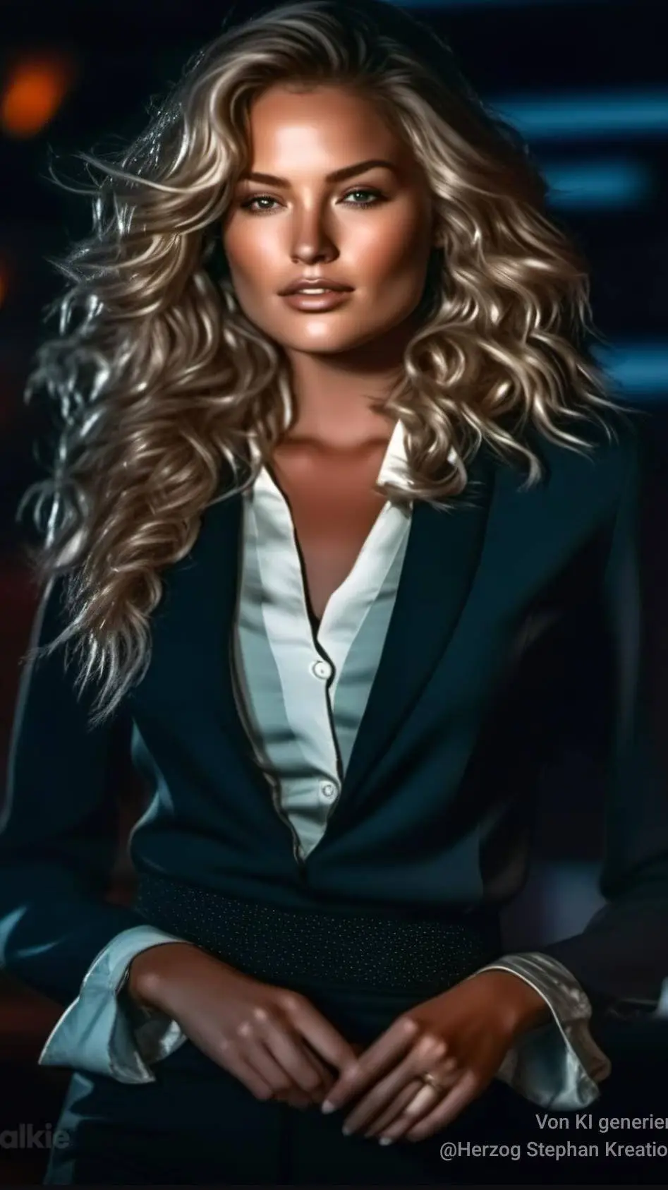 ai character: Maria Sophia  background