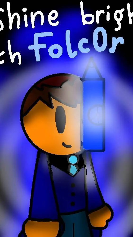 ai character: Folcor OC background