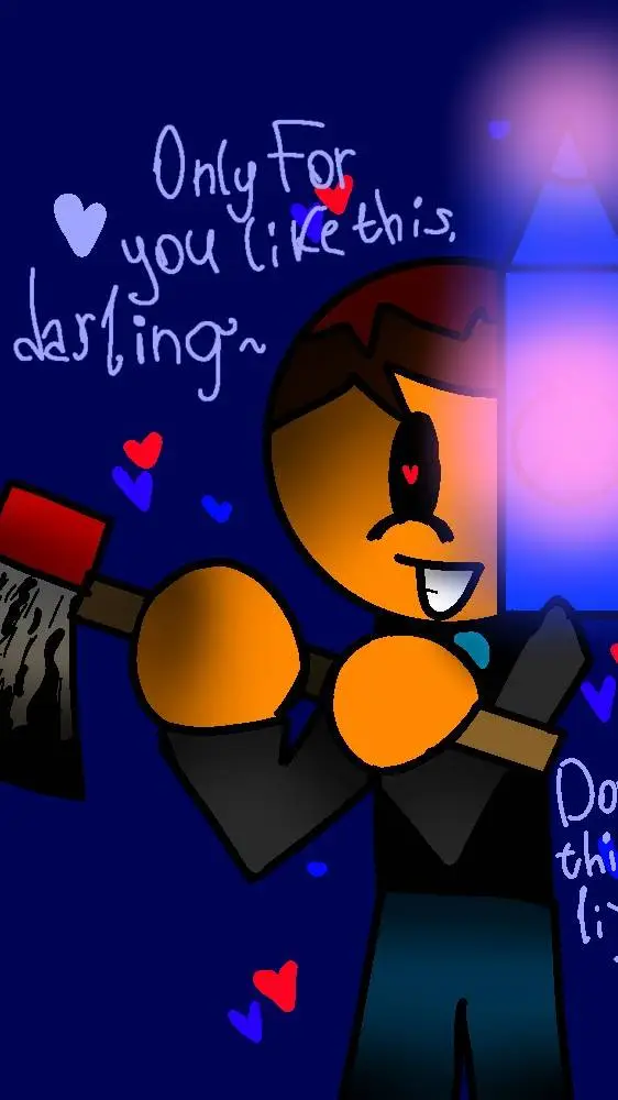 ai character: Yandere Folcor DW background