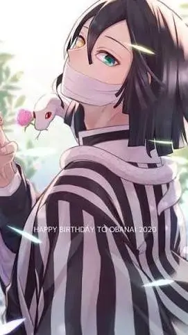 ai character: obanai sœur  background