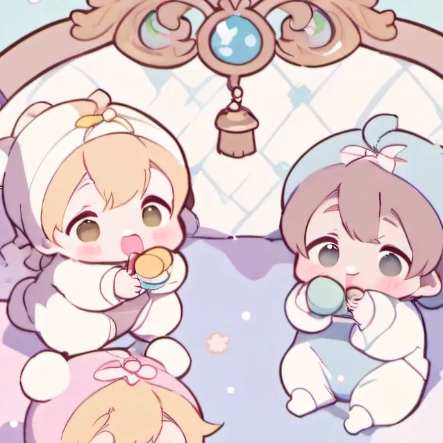 chat with ai character: duplicate babies.