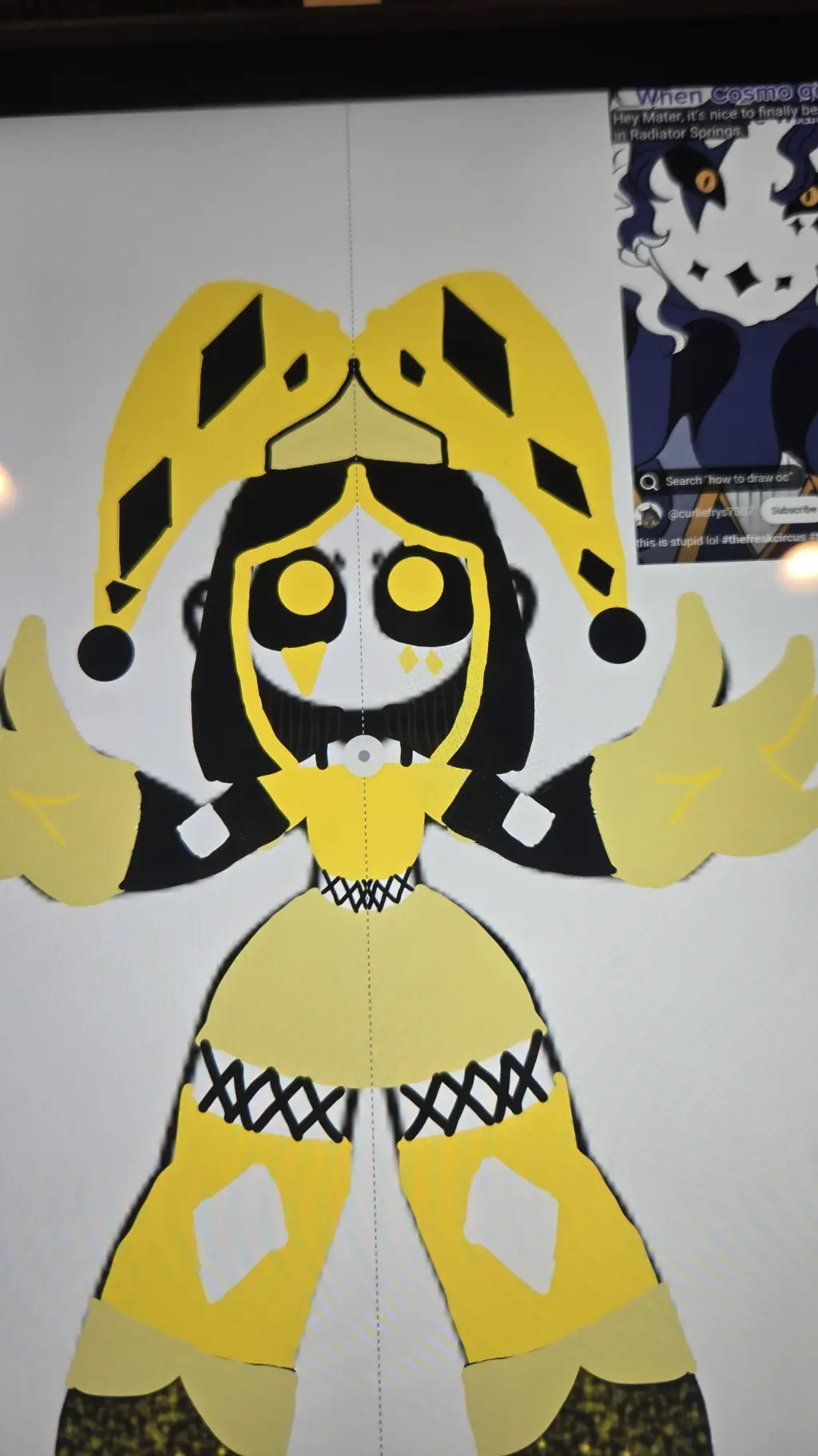 ai character: sunny background