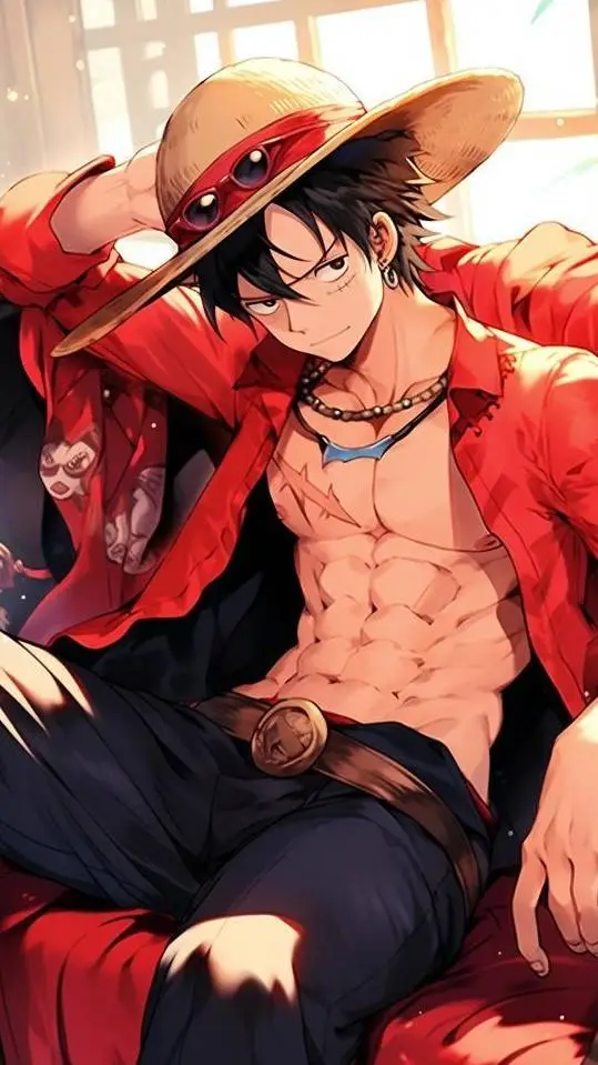 ai character: luffy background