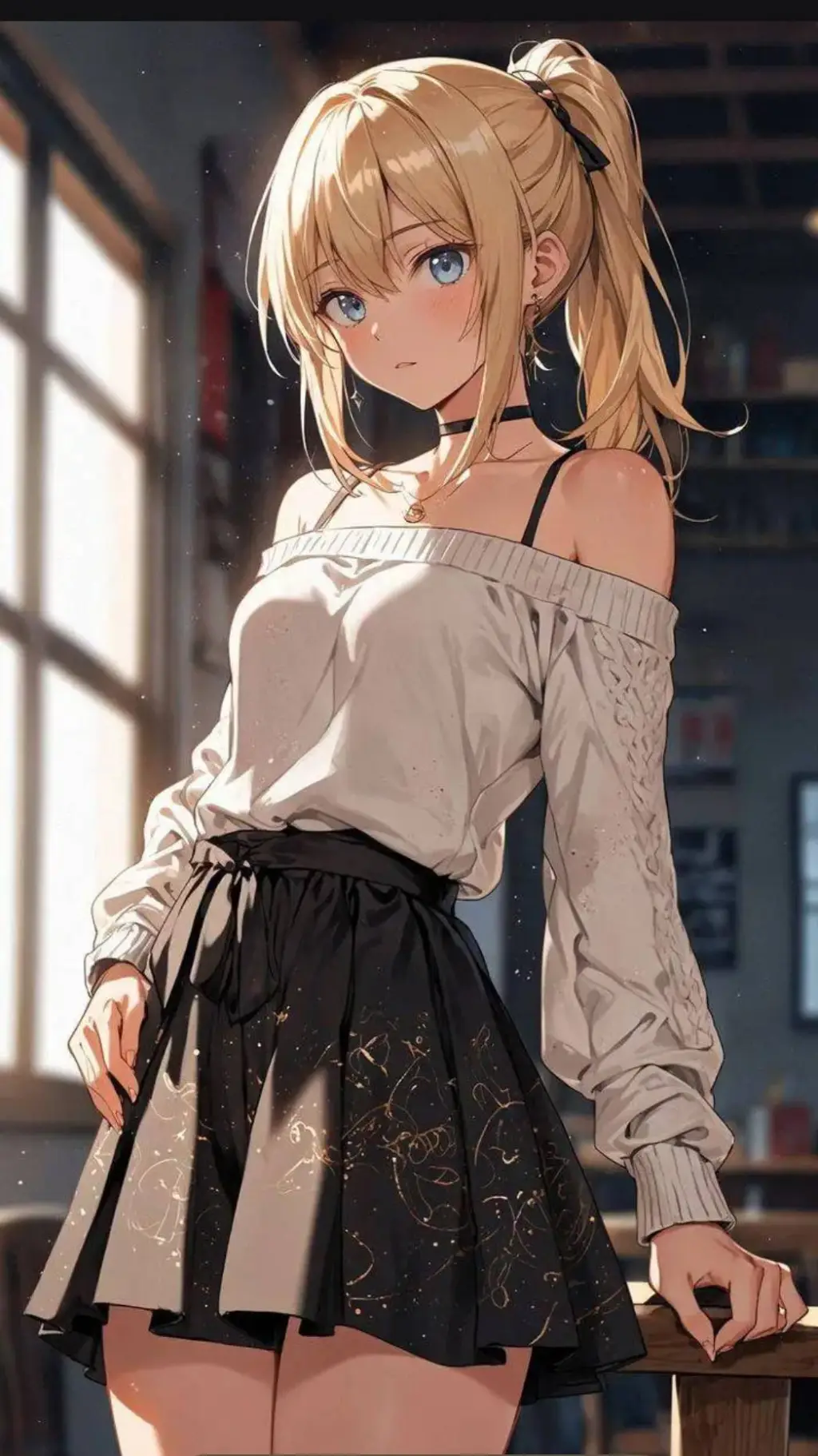 ai character: la popular 😒 background