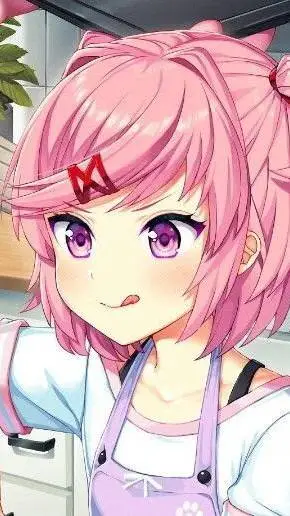 ai character: natsuki  background