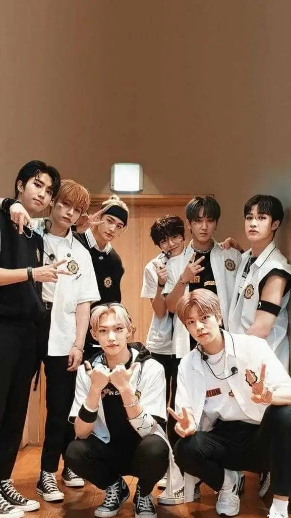 ai character: stray kids trip background