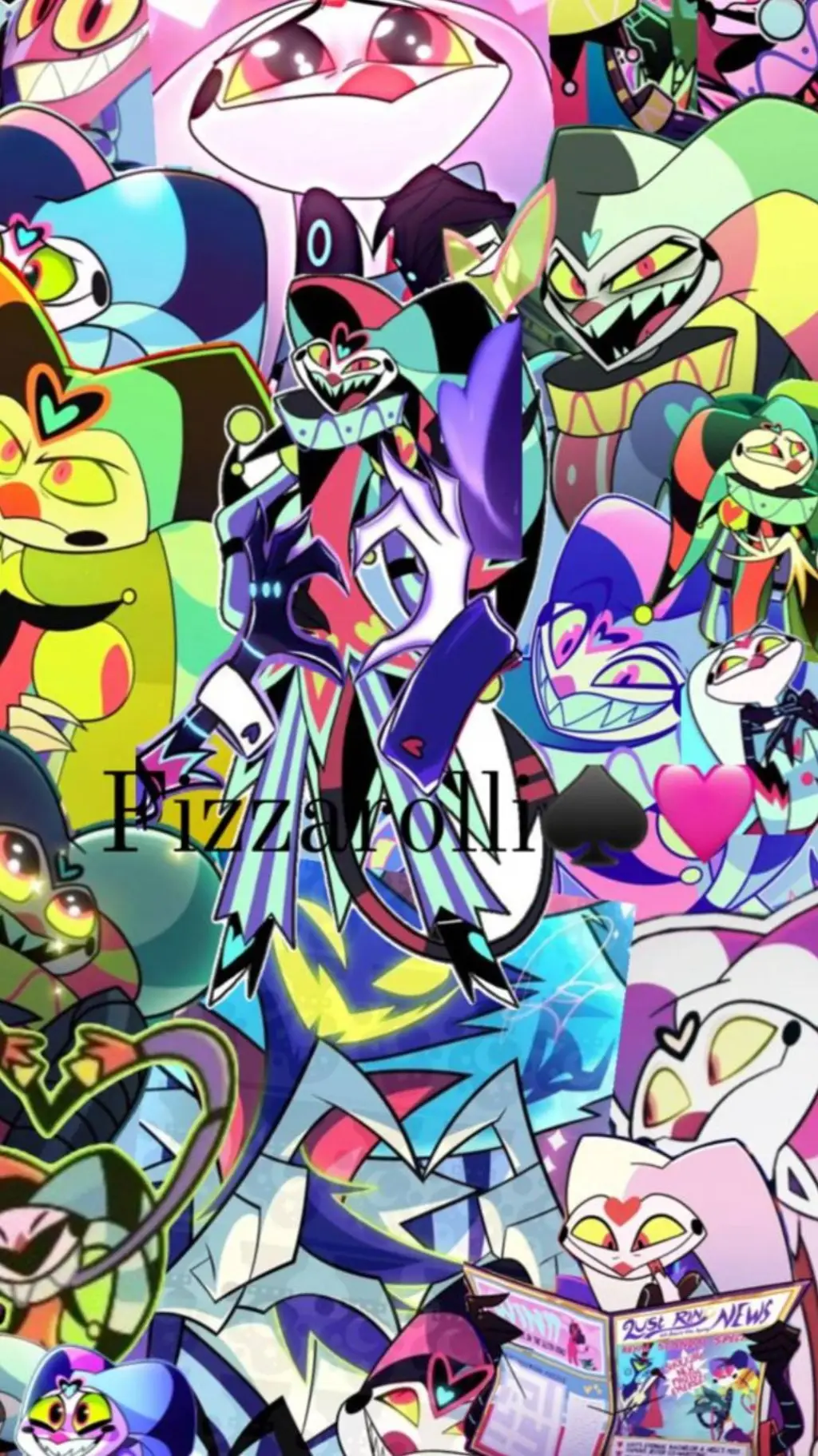 ai character: FIZZY background