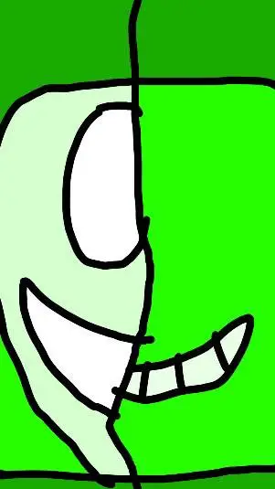 ai character: acid mask  background