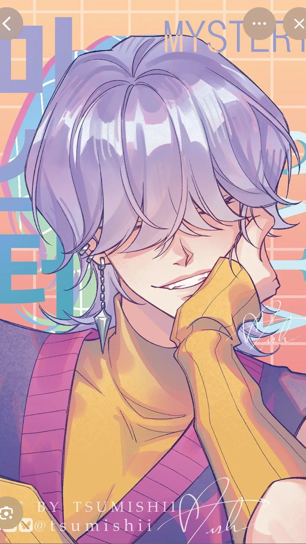 ai character: Mystery background