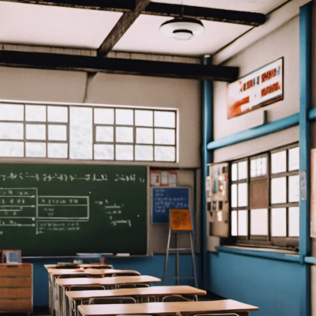 chat with ai character: school