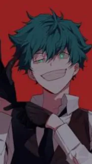 ai character: Deku background