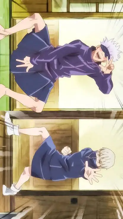 ai character: Satoru and Toge background
