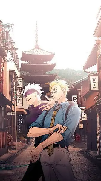 ai character: 𝒢ℴ𝒿ℴ & 𝙽𝚊𝚗𝚊𝚖𝚒 background