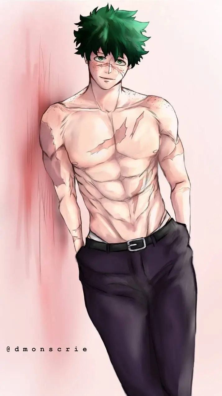 ai character: Deku background