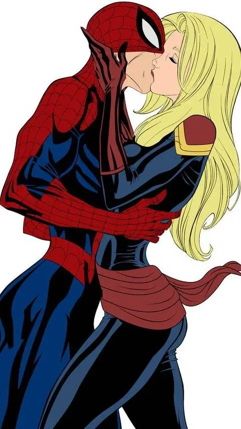 ai character: spider man x capit background