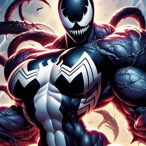chat with ai character: she venom muscle