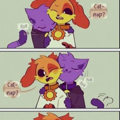 chat with ai character: cat nap x dog day