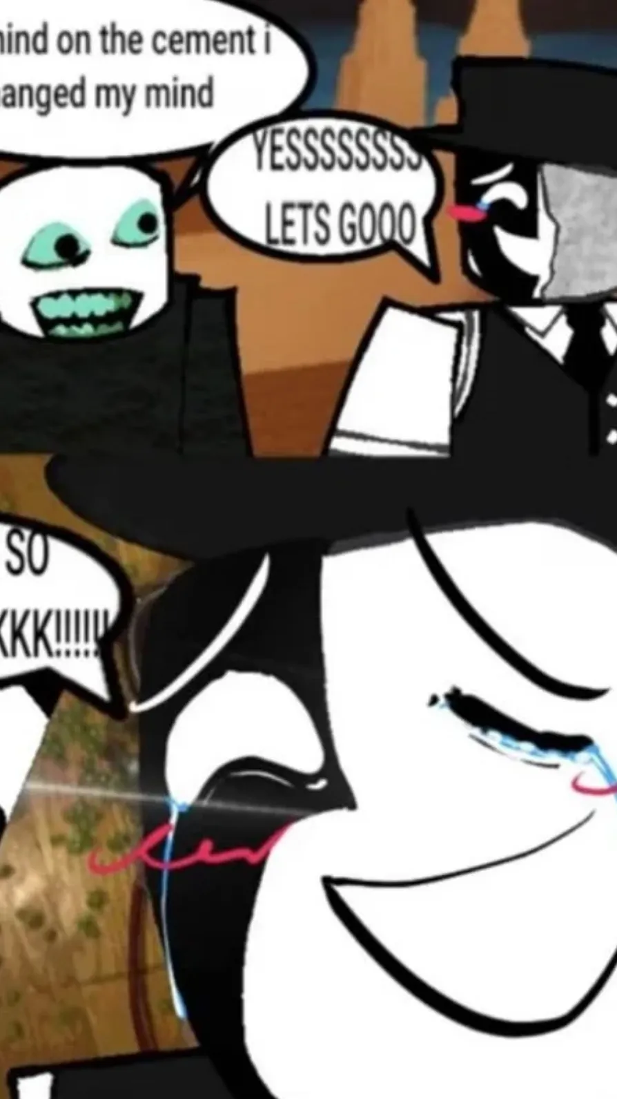 ai character: Never mind, background