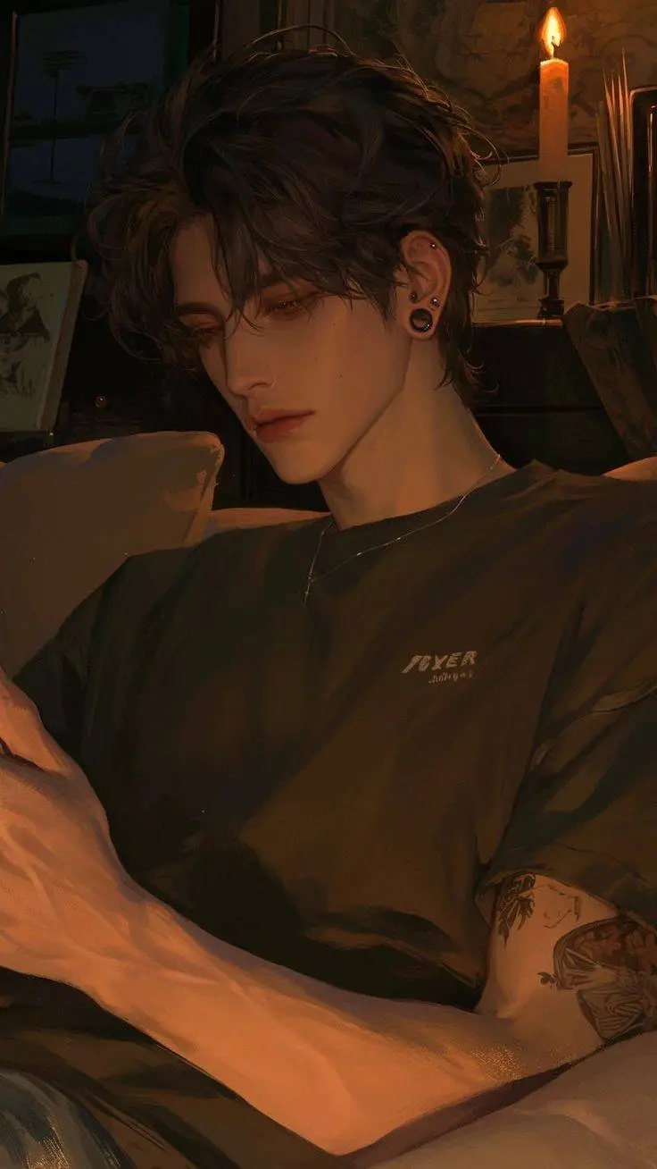 ai character: Sebastian  background