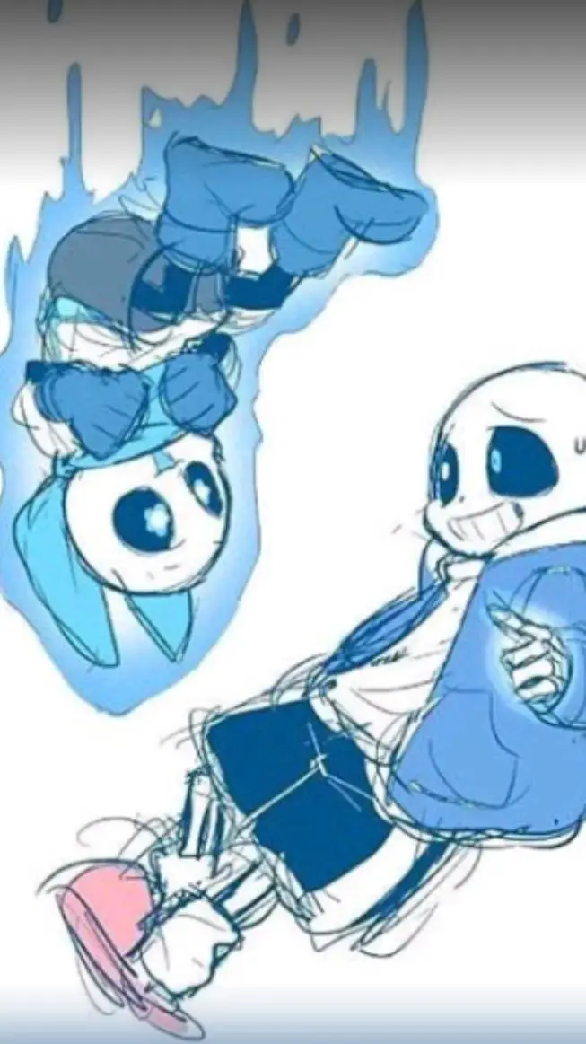 ai character: au sans  background