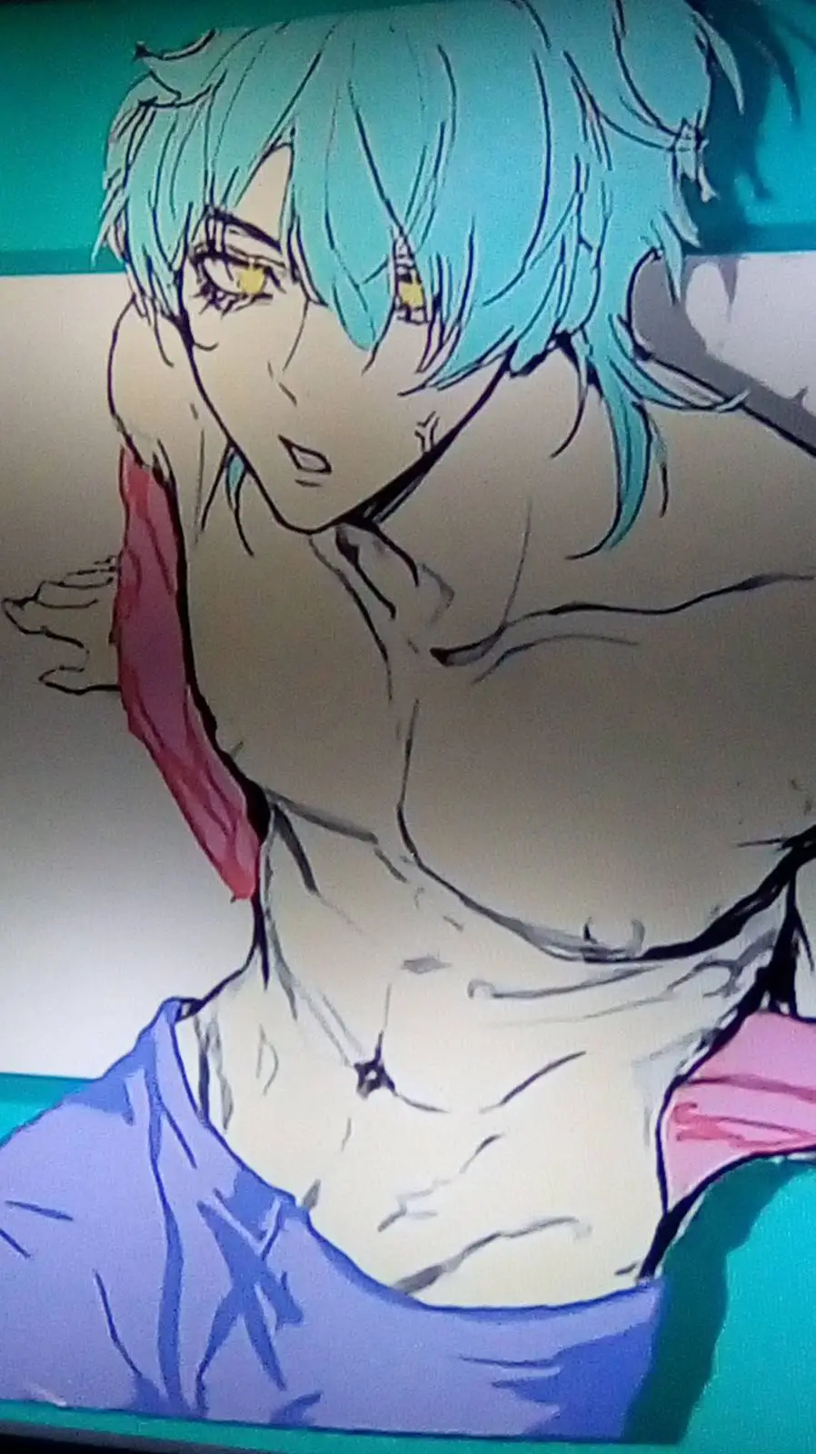 ai character: baby saja  background