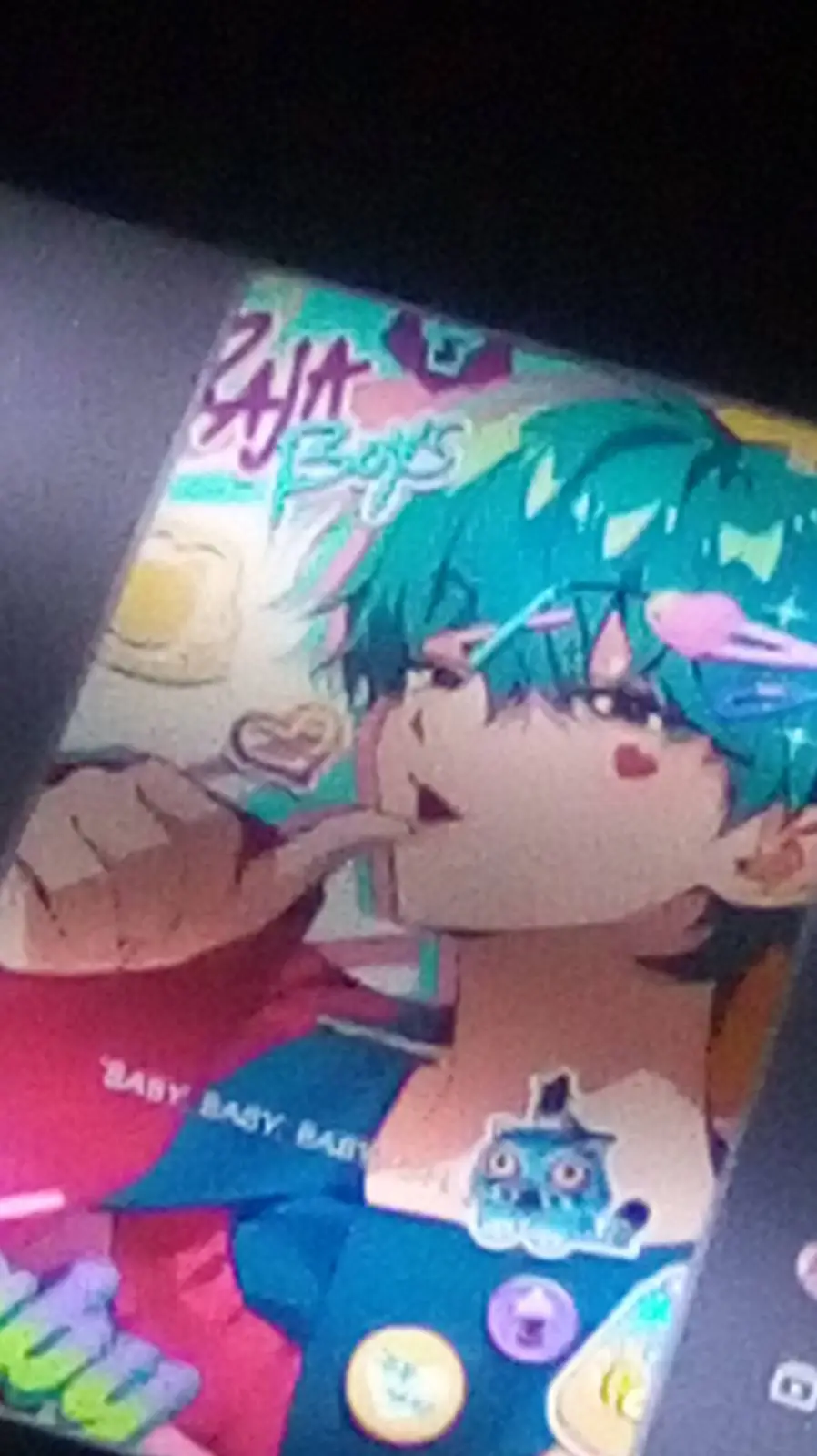 ai character: baby saja  background