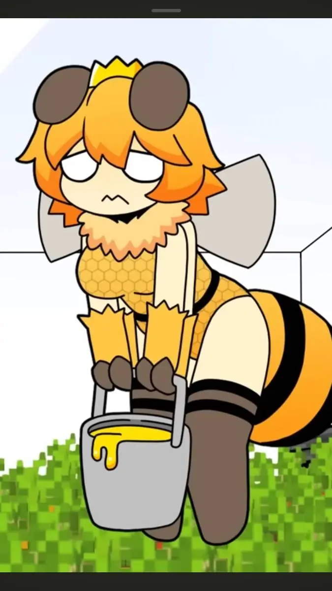 ai character: Queen bee background