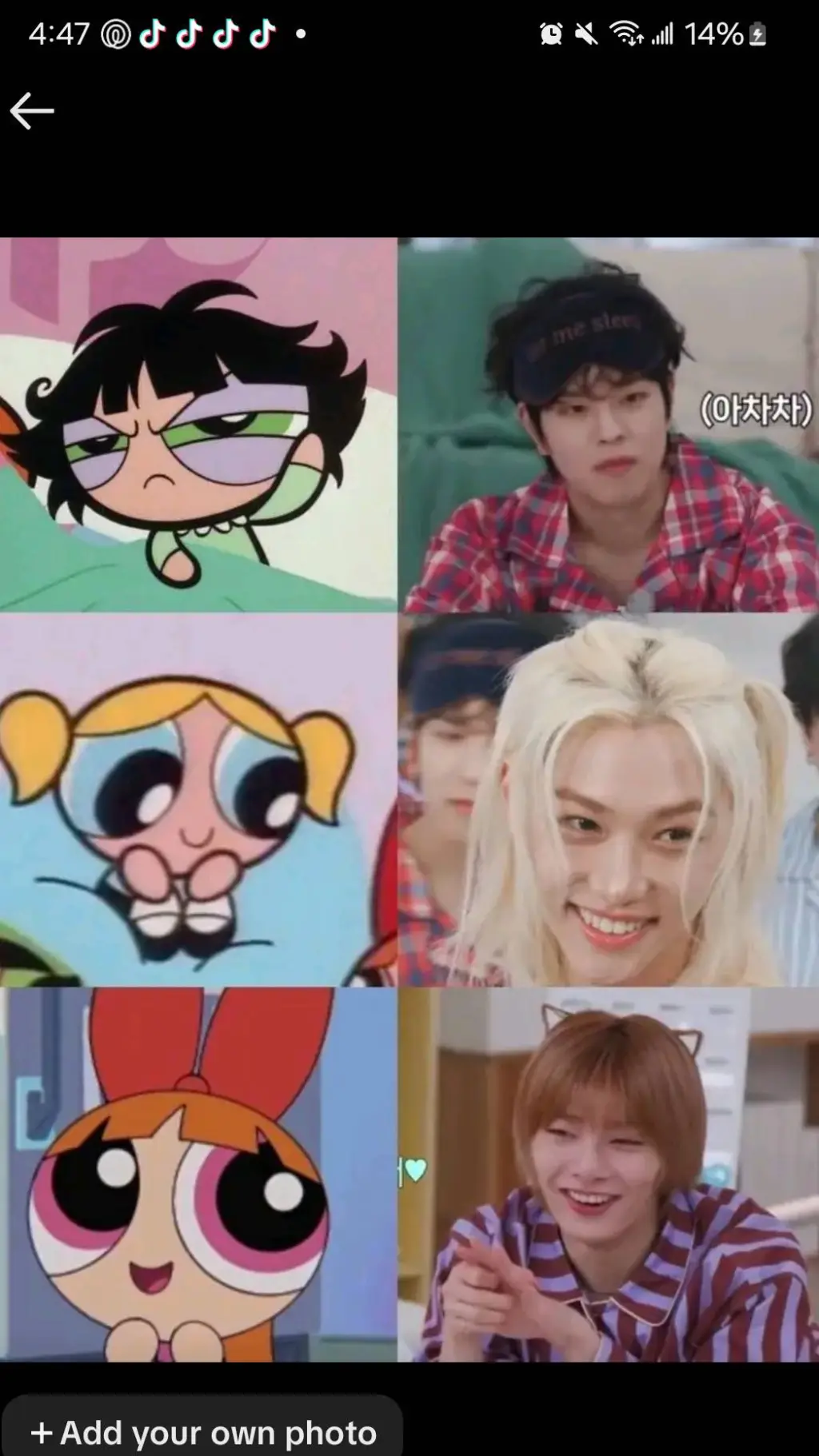 ai character: live tv show background