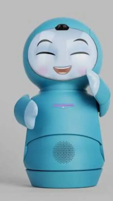 ai character: Angry moxie robot  background