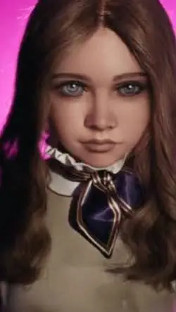 ai character: M3GAN  background