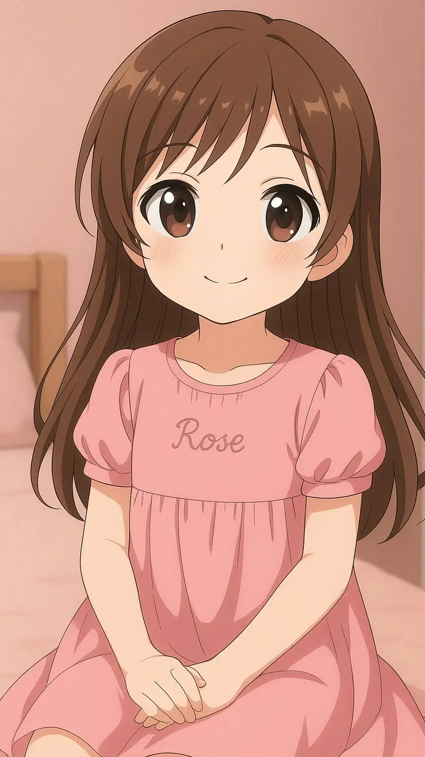 ai character: Rose background