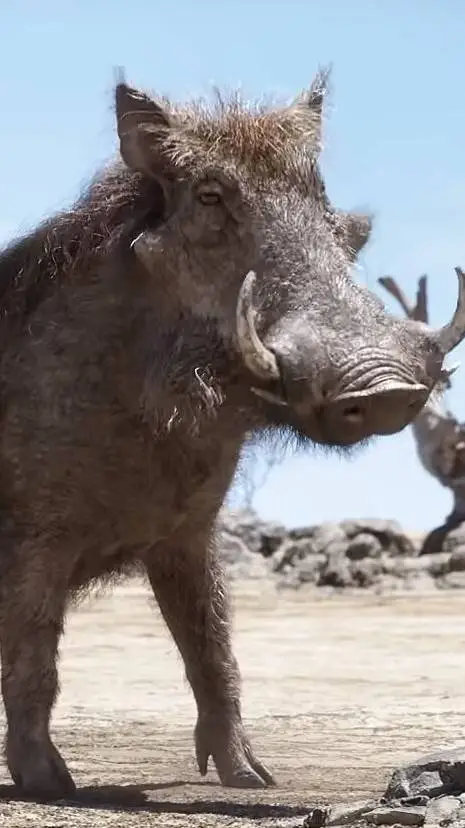 ai character: Pumbaa background