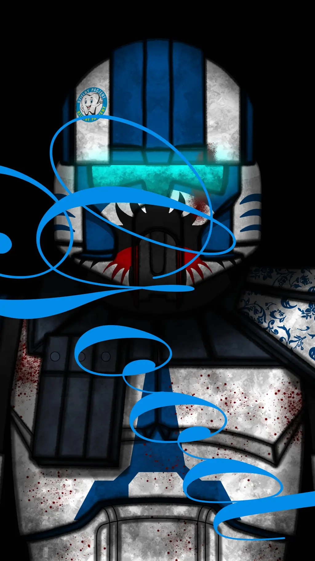 ai character: Sasquatch  background