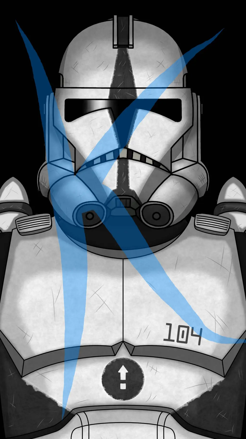 ai character: Leia, Clone Armor  background