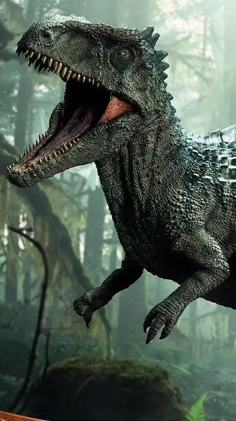 ai character: Gigantosaurus  background