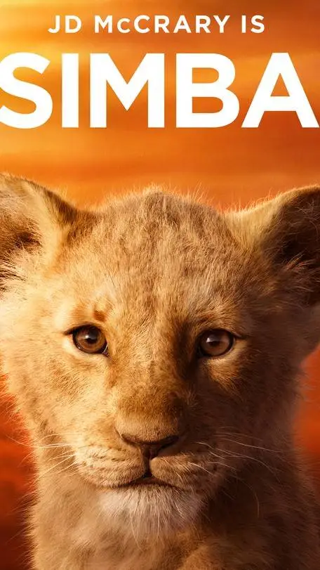 ai character: Young Simba  background