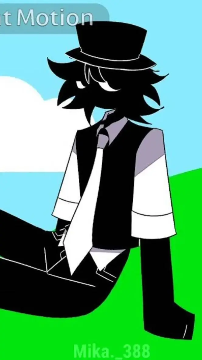 ai character: ''Black'' background