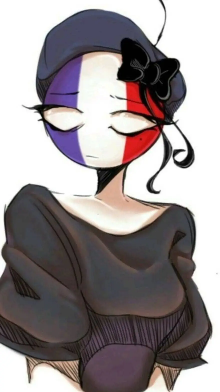 ai character: FRANCIA🫢 background